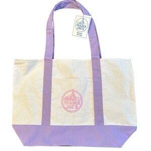Lavender Canvas Tote Bag